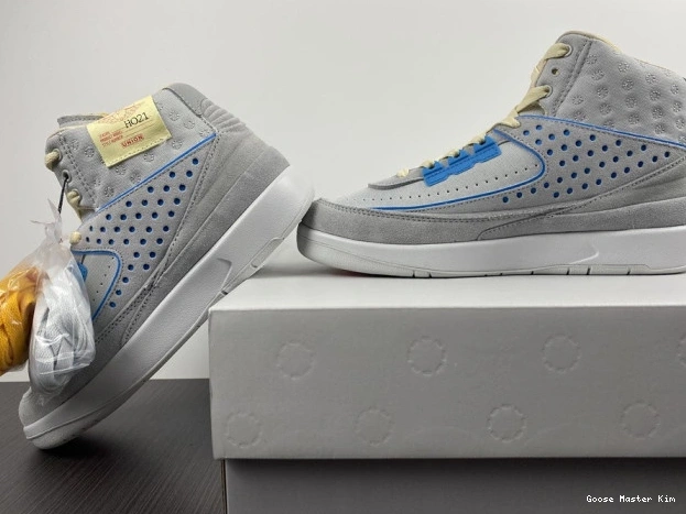 Grey DN3802-001 Fog Jordan 2 Union Retro 0630